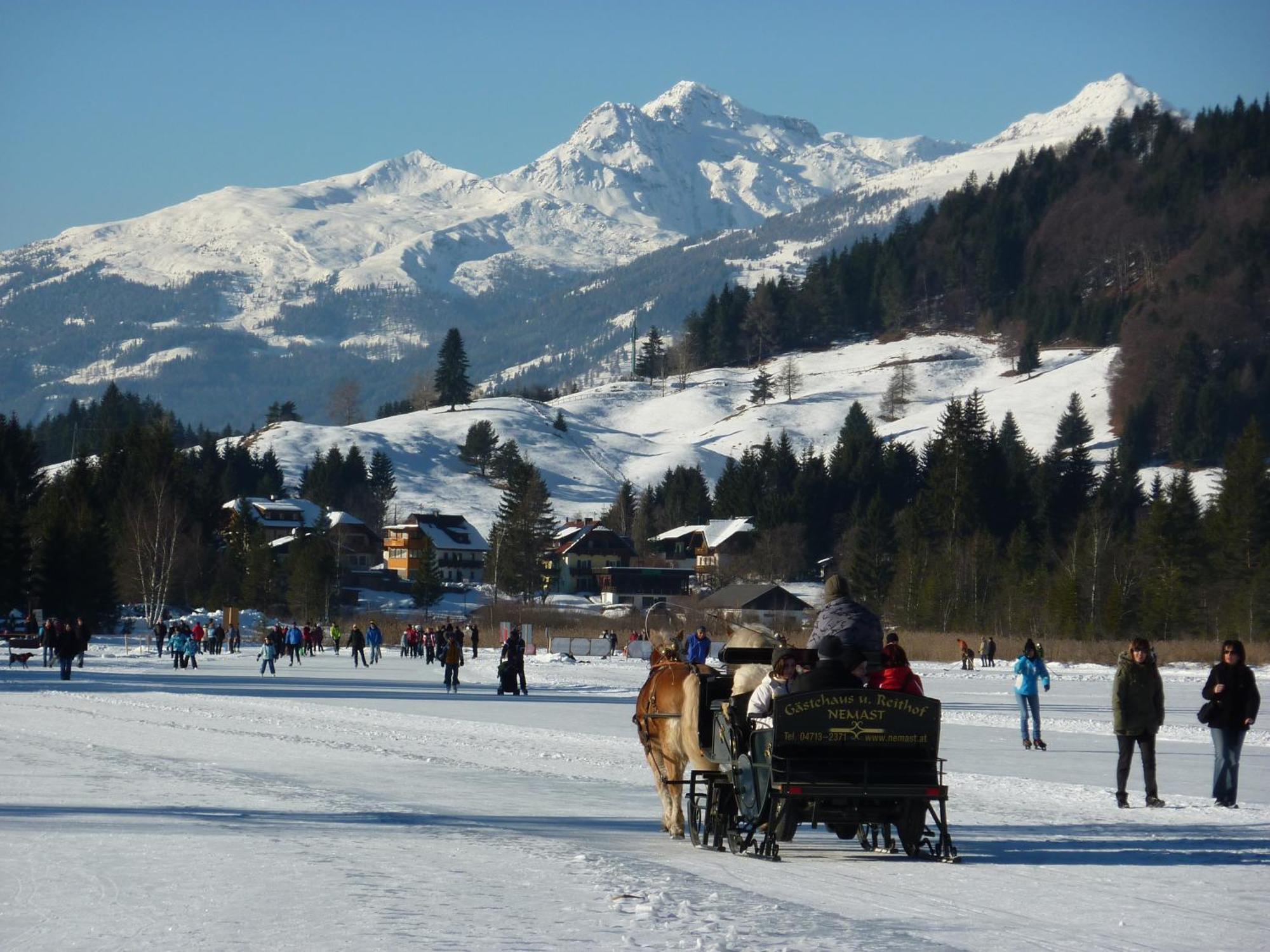 Kraners Alpenhof Bio Bed And Breakfast Pension Weissensee Eksteriør billede