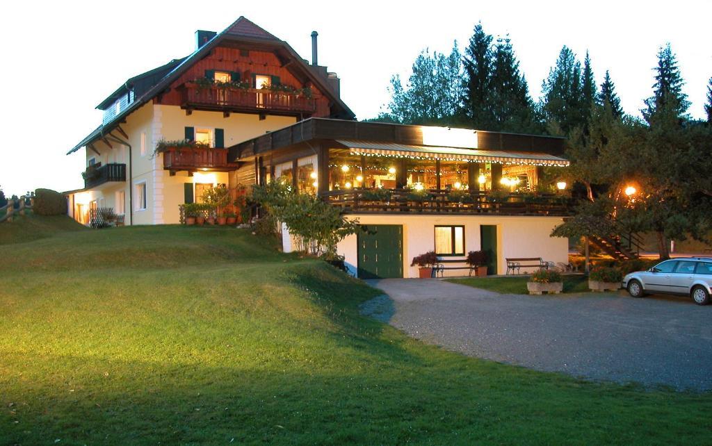 Kraners Alpenhof Bio Bed And Breakfast Pension Weissensee Eksteriør billede